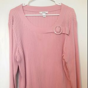 Dress Barn Light Rose Super Cute Sweater 3X